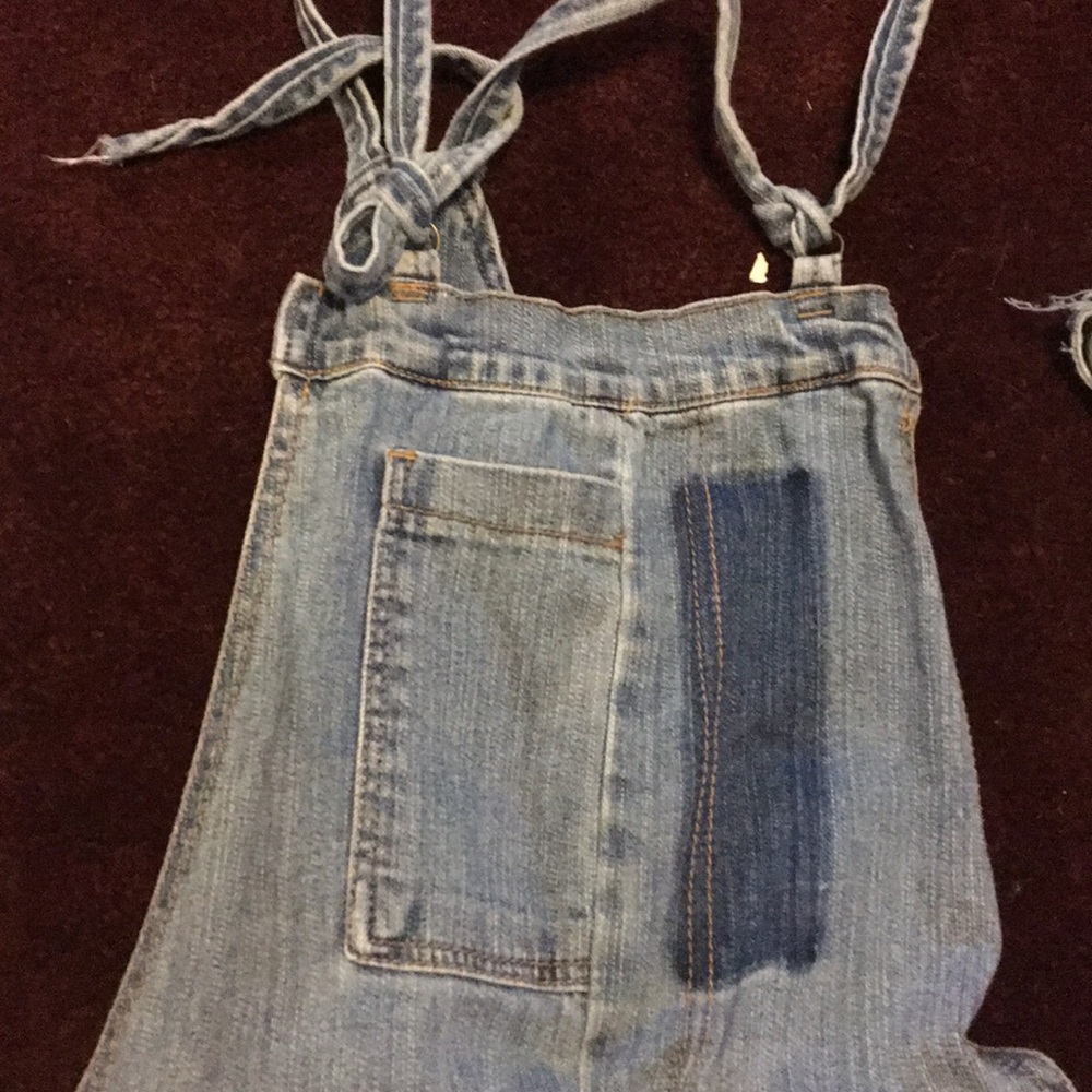 Denim overalls
